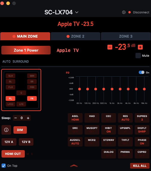 Expanded view, Ember theme